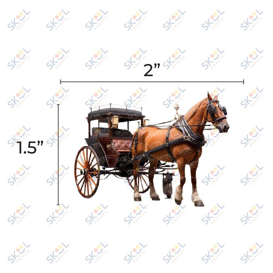 Horse Carriage 2-inch 20/pk