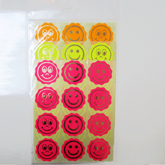 Large Smiley Stickers 36 Stickers (Discontinued)