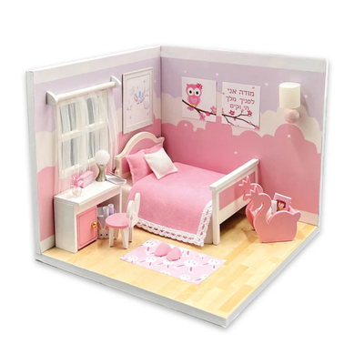 Miniature Bedroom Kit 5" x 5" x 4.5"