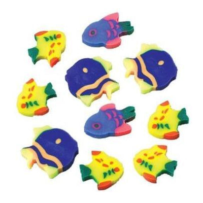 Mini Fish Erasers 144/pc
