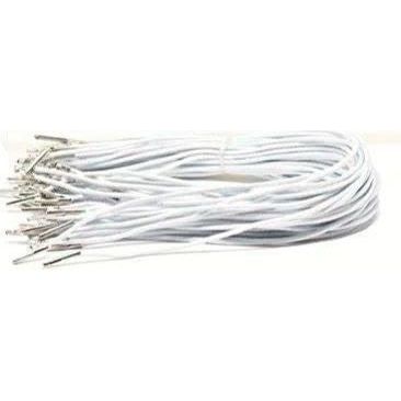 Elastic white mask rubber 9" 50/pk