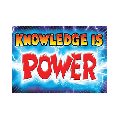 Knowledge is power ARGUS® Poster (Discontinued)