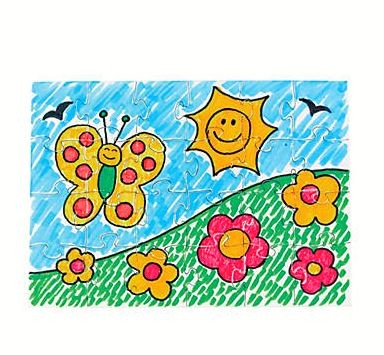 DIY puzzle 5"x7" 24pcs 24 sets