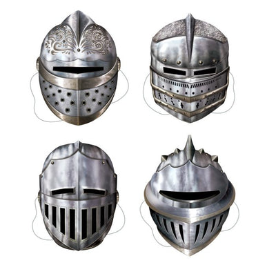 Knight Masks 12"-13¼" 4/pk