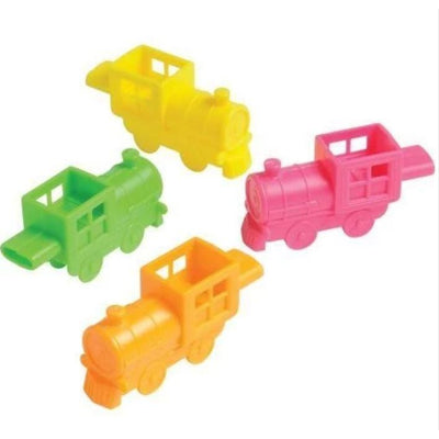 Train Shaped Whistles 12/pk