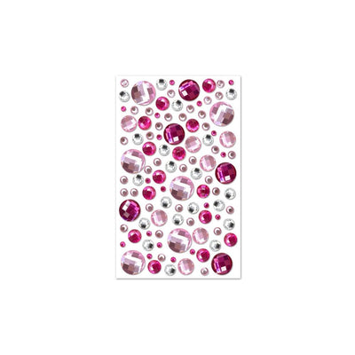 Adhesive Rhinestone Assorted Size & Color (Closeout)