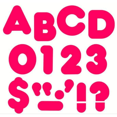 Hot pink 2" letterings (discontinued)