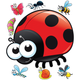 happy insects Centerpiece 24x28