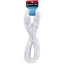 Jumbo Chenille Stems, White, 6.5 feet (Closeout)