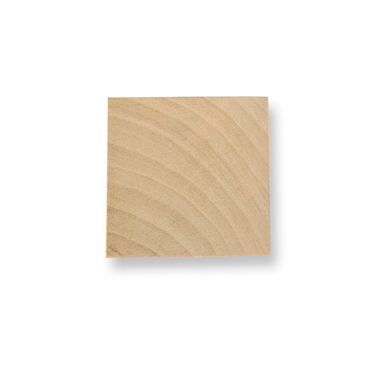 Wooden Square Cutout (2" x 1/4", 100/pk)