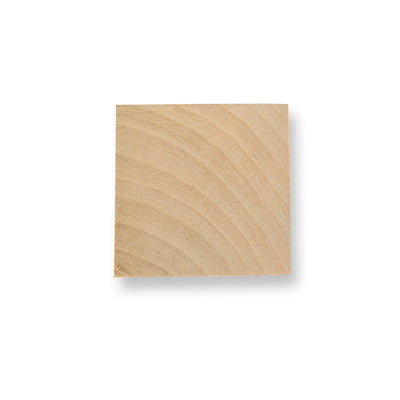 Wooden Square Cutout (2" x 1/4", 100/pk)