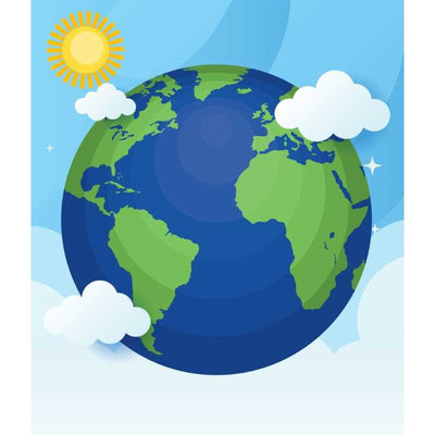 Globe Poster 24X28.