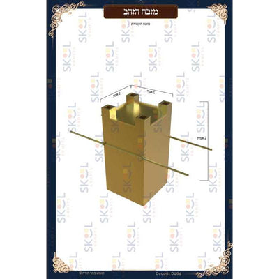 Mizbayach Hazuav Poster 18" x 24" Laminated