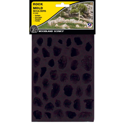 Reusable Boulders Rock Mold 1/pc