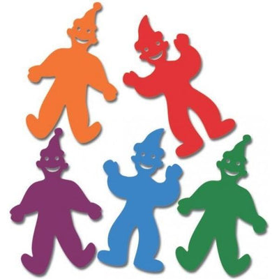 Clown Foam Shapes 40/pk (discontinued)