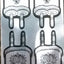 Torah Silver 4 per Sheet (6 Sheets)