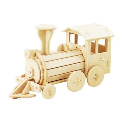 3D Wooden Puzzle Train