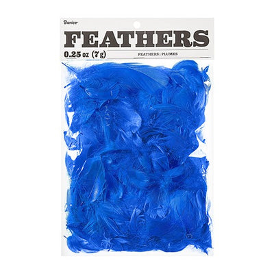 Blue Decorative Feathers 14 gram