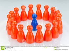 Plastic Peg Pawn Orange