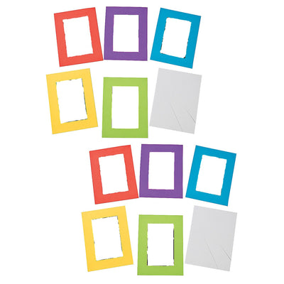 Bulk 48 Pc. Bright Picture Frames