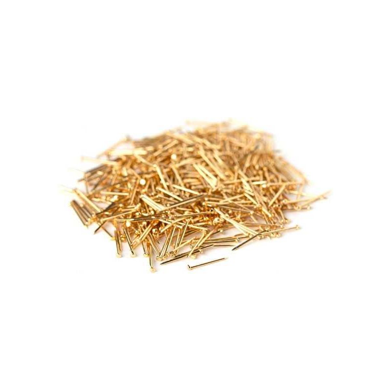 Sequin Pins #12 Gold  3/4" 300/pk