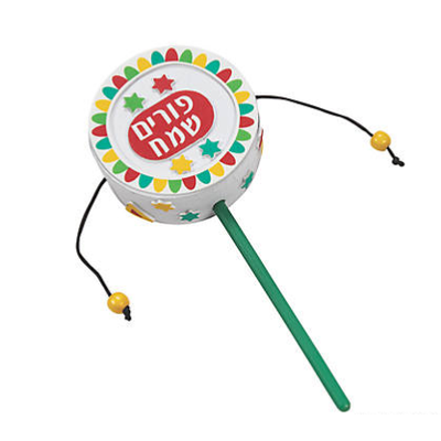 Purim Gragger Craft Kit 12 sets (discontinued)