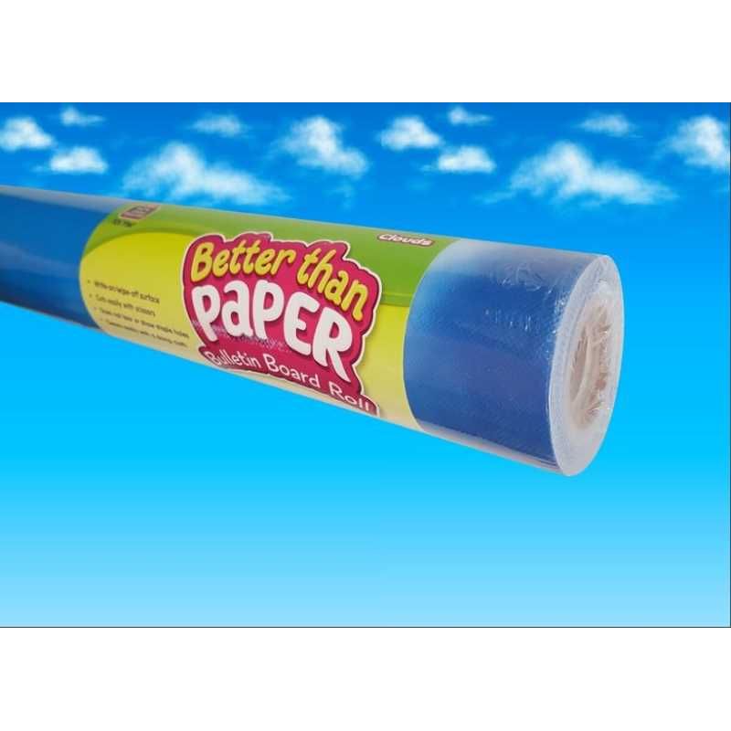 Better Than Paper Clouds Board Roll 4' x 12' 1/pk