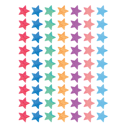 WaterColor Star Stickers 378 Stickers