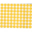 Color Coding Dot Sticker (Assorted Colors, 3/4", 25)