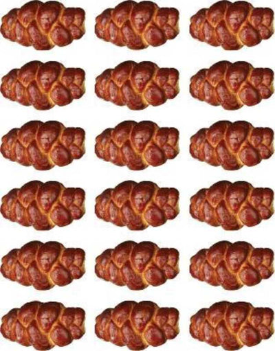 Challah Stickers 1" (6 Sheets)