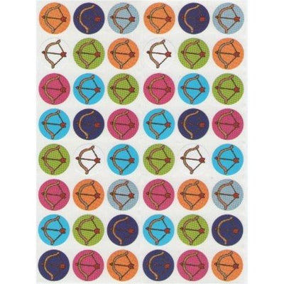 Bow And Arrow Stickers 3/4"