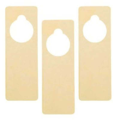 DIY Wood door hanger 3" x 8 3/4" 12/pk