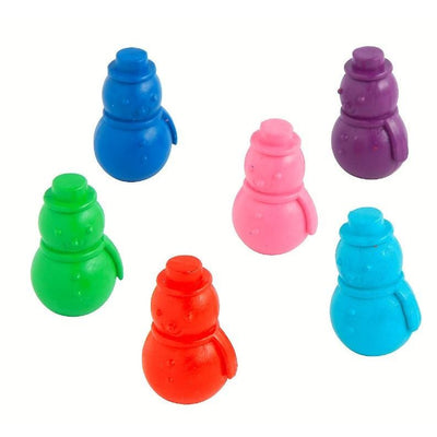 Snowman Shaped Crayons 24/pk