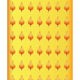 Flame Stickers 3/4" 6 Sheets 186/pk
