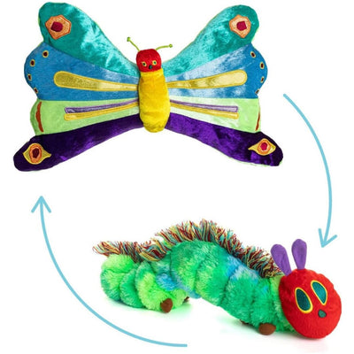 The Very Hungry Caterpillar Reversible Caterpillar and Butterfly Plush