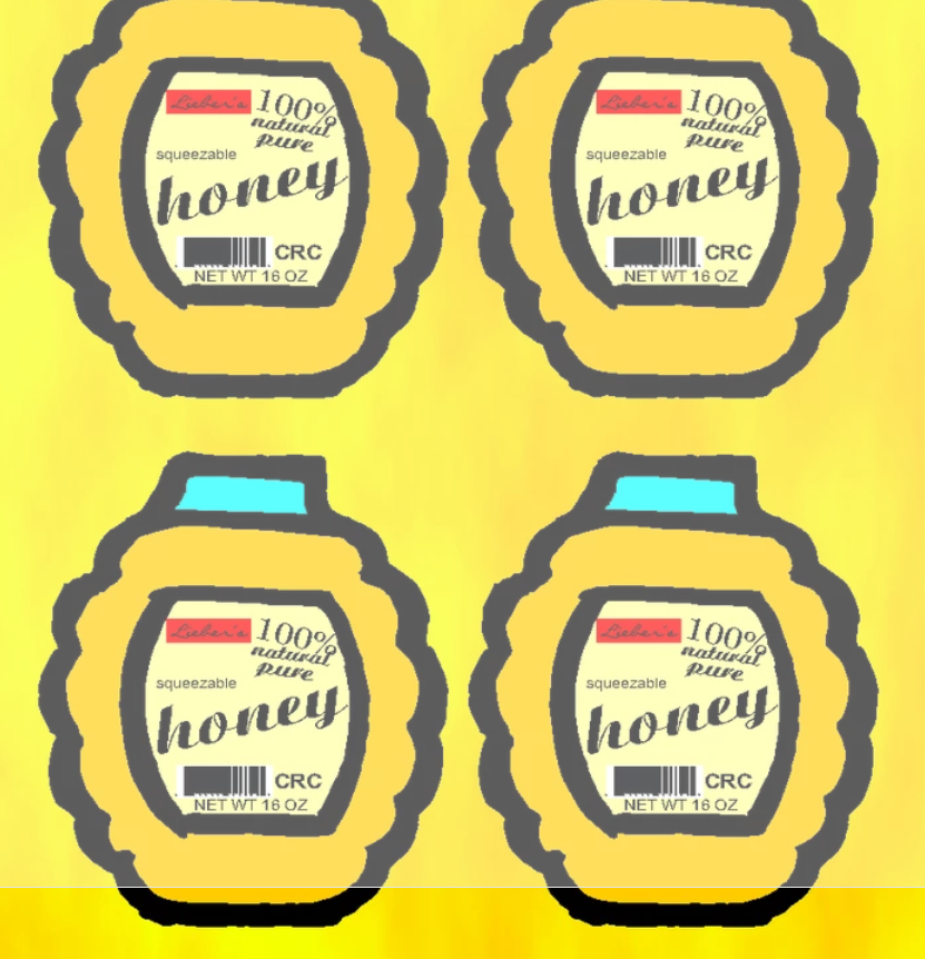 Honey Stickers (25 Sheets)