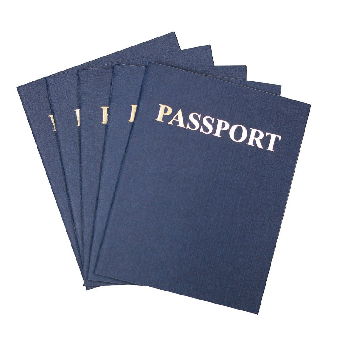 Passport Books (Blank Pages) (12pk)