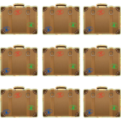 Mini Luggage Accents 36/pk 3"