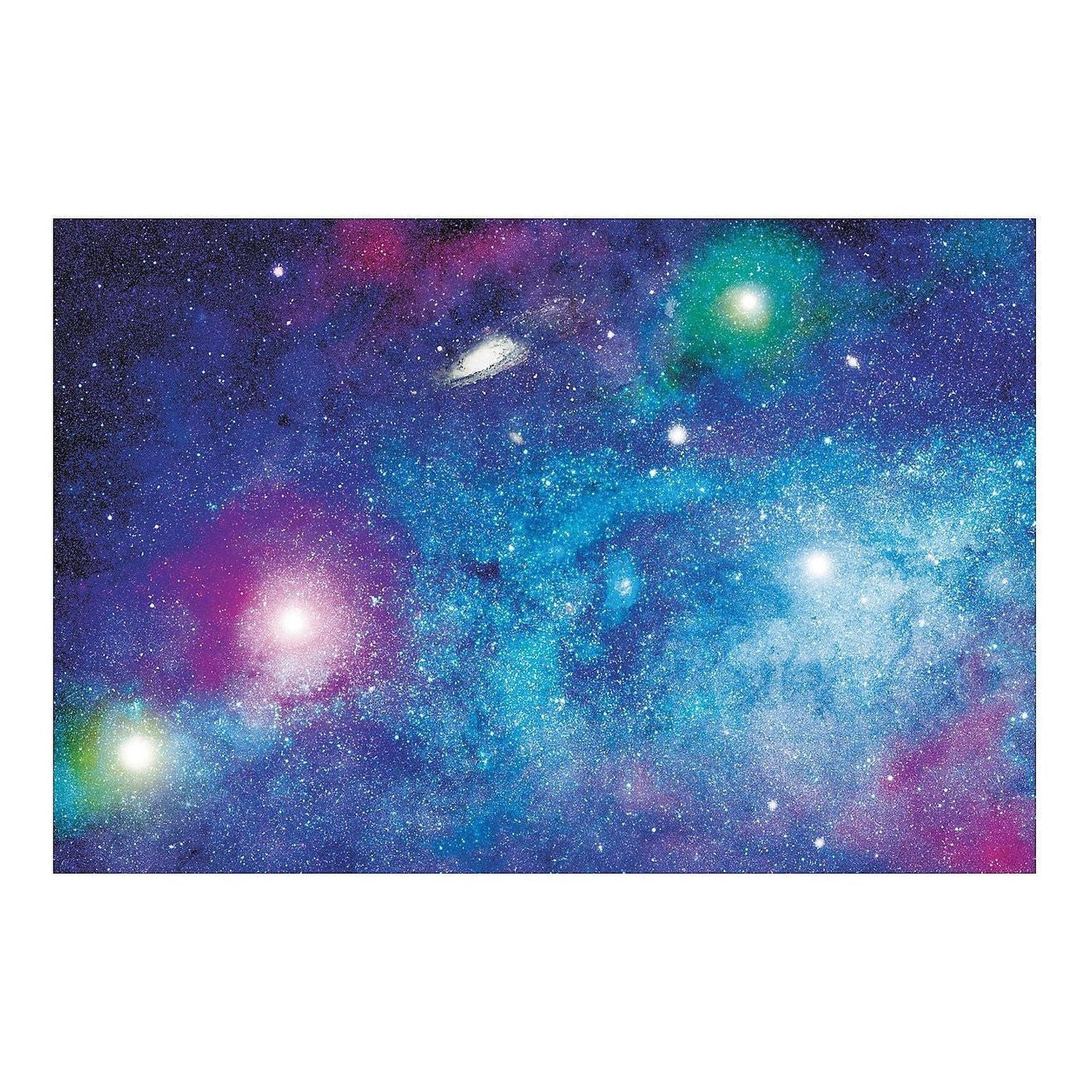 9 Ft. x 6 Ft. Outer Space Galaxy Plastic Backdrop Banner