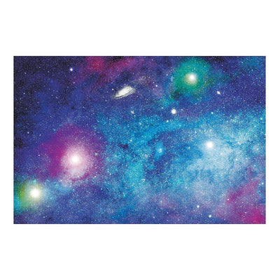 9 Ft. x 6 Ft. Outer Space Galaxy Plastic Backdrop Banner