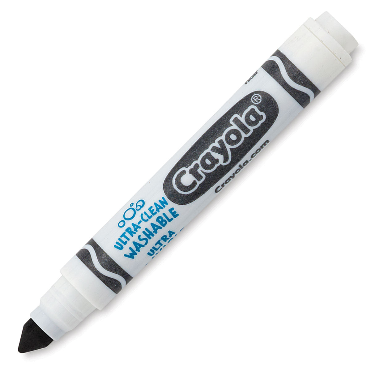 Ultra Clean Washable Markers Conical Tip Black 12/pk