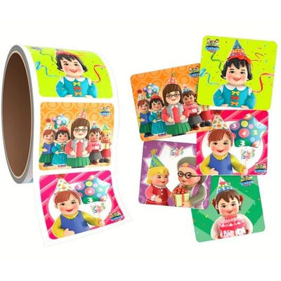 Mitzvah Kinder Birthday Sticker roll