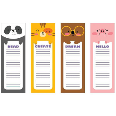 bookmarks - 4 animals in square