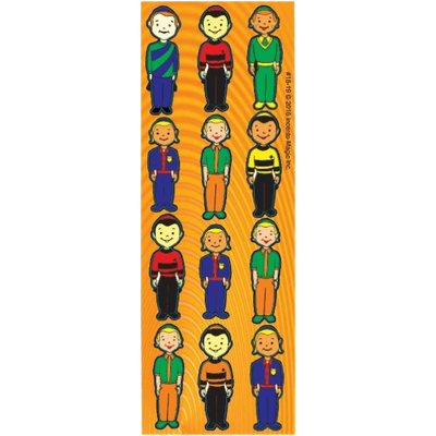 Boy Die Cut Stickers (6 Sheets)