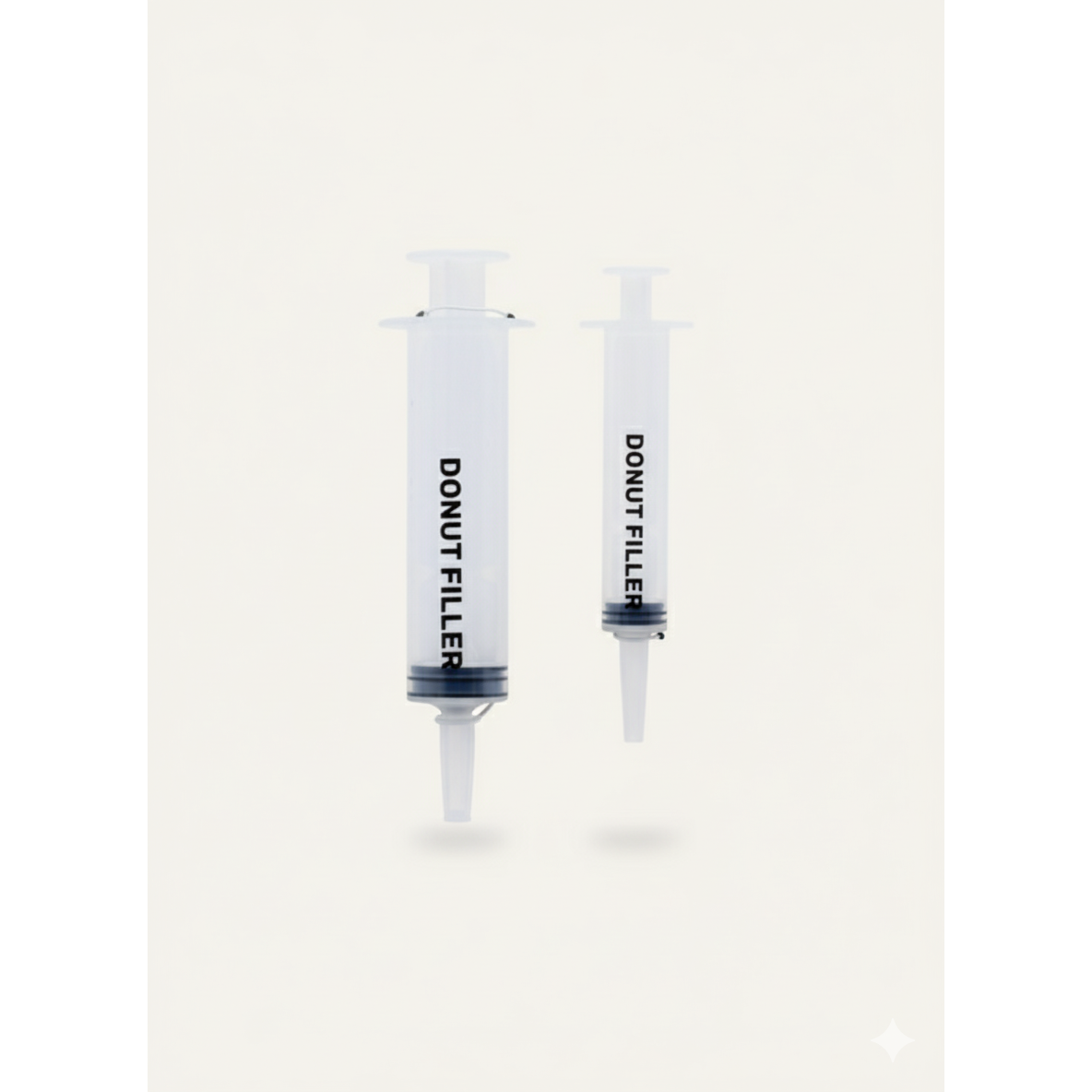 Plastic Donut Filler Set - 2 Pieces