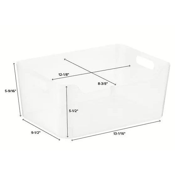 Plastic Containers 13" x 9.5" x 5"