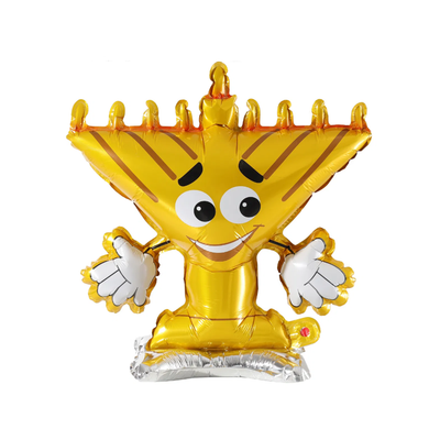 Menorah Table Top Balloon 19.7"