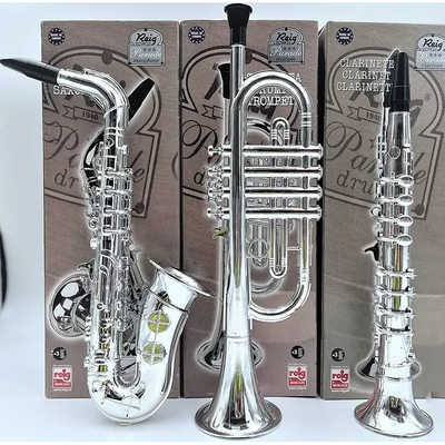 Real Toy Instrument Set (Trumpet, Saxophone, Clarient) 16"