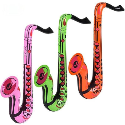Inflatable Saxophone 24" 12/pk