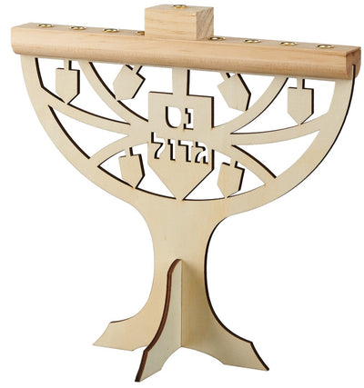 Menorah Dreidel design 8"x9" (closeout)
